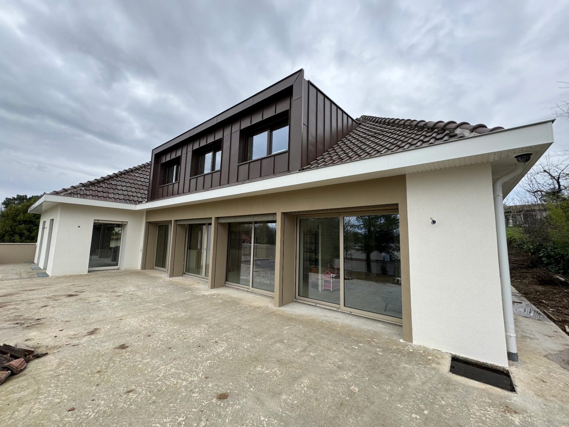 Chantier à Charbonnières les Bains