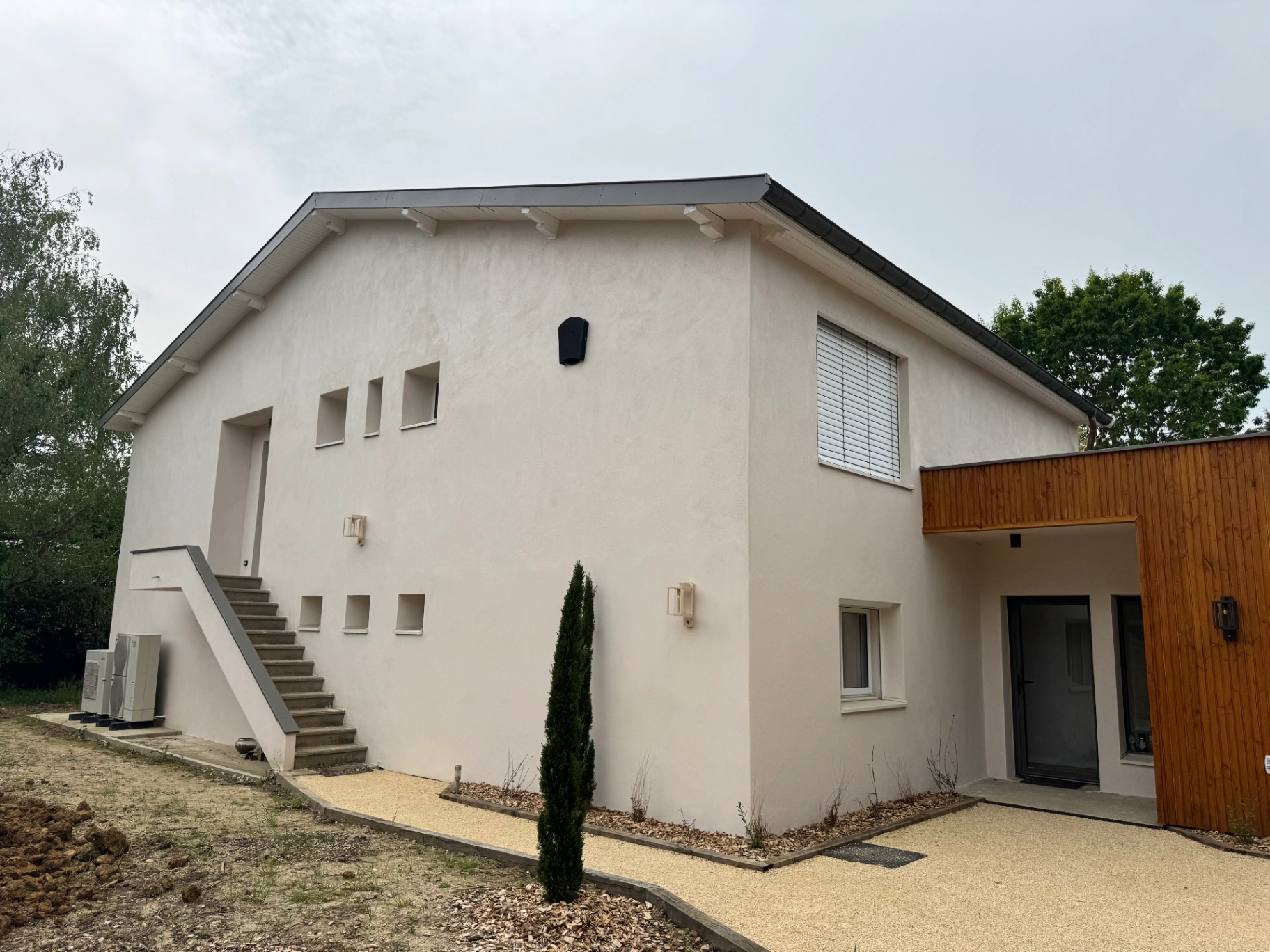 Chantier à Ecully