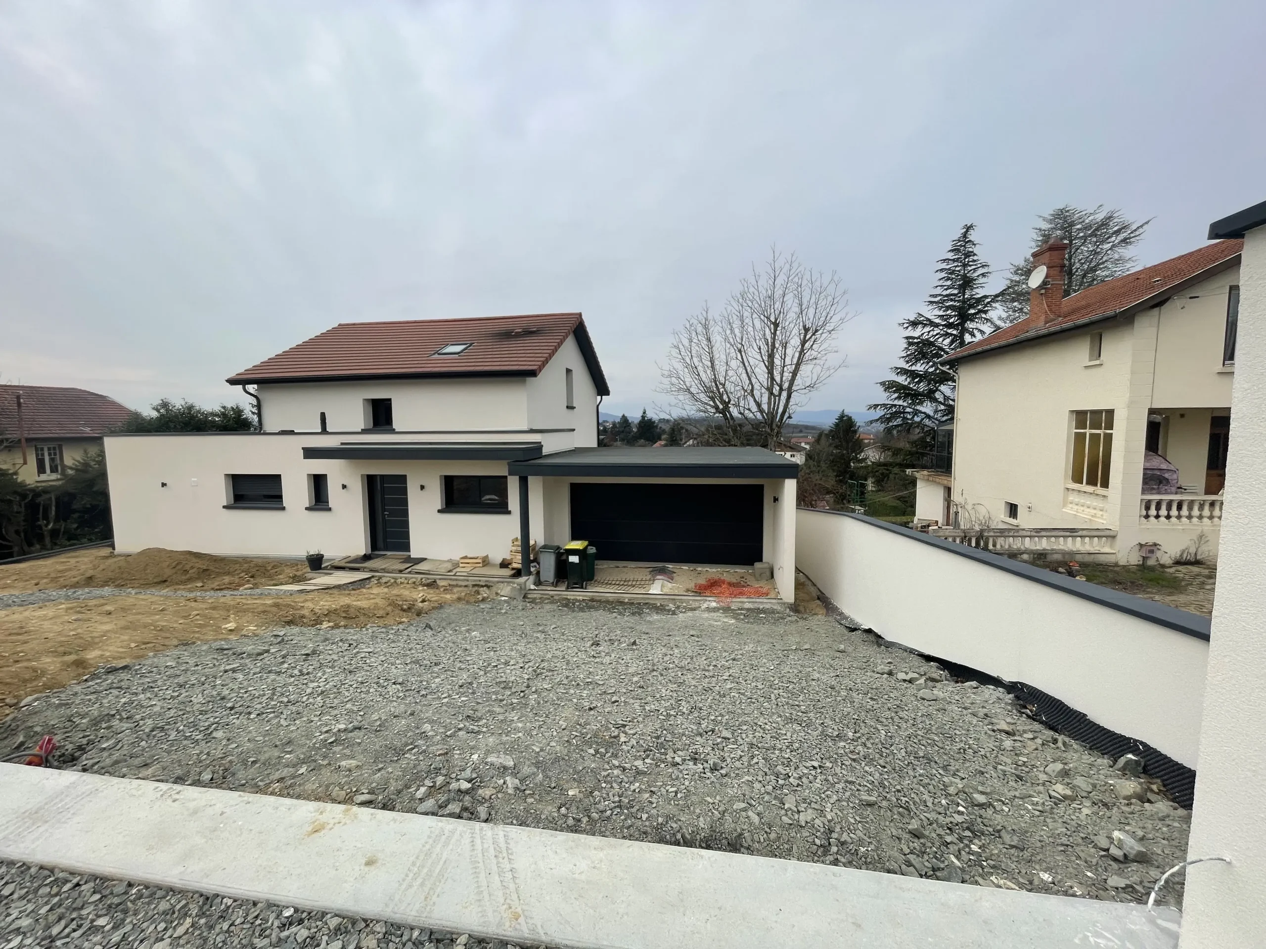 Chantier à Limonest